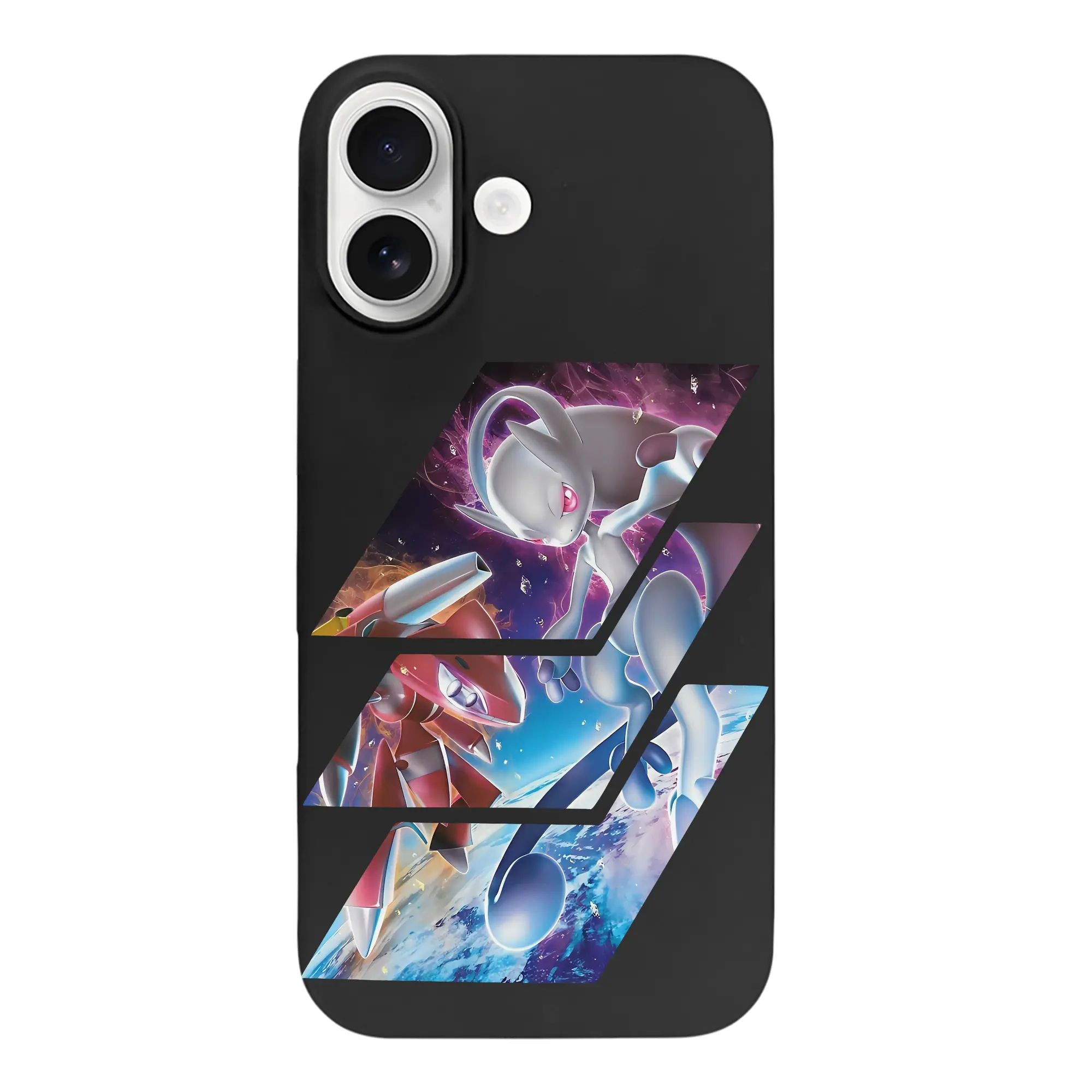 ポケモン グッズ,ミュウツー - iPhone 17 シリーズ シリコンケース 薄型 耐衝撃 指紋防止 ソフトタッチカバー 精密フィット 傷防止 保護ケース iPhone 17/17 Air/17 Pro/17 Pro Max 対応